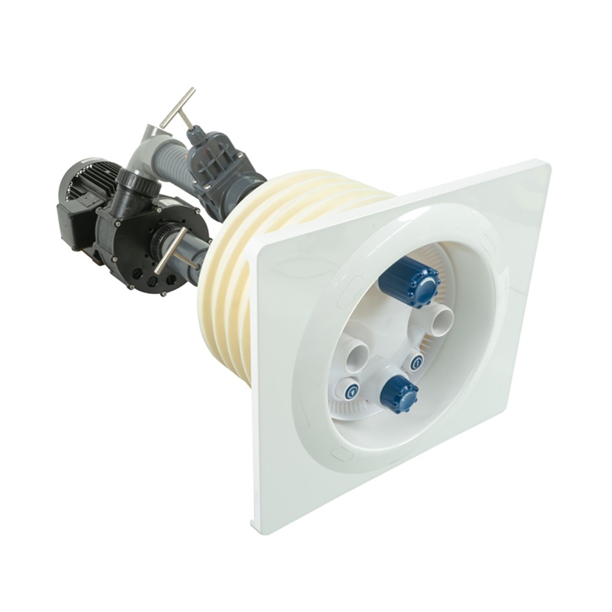 BADU Jet built-in counter-current swimming systems